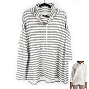 CHAPS Women's Cowlneck Dolman Sweatshirt XXL